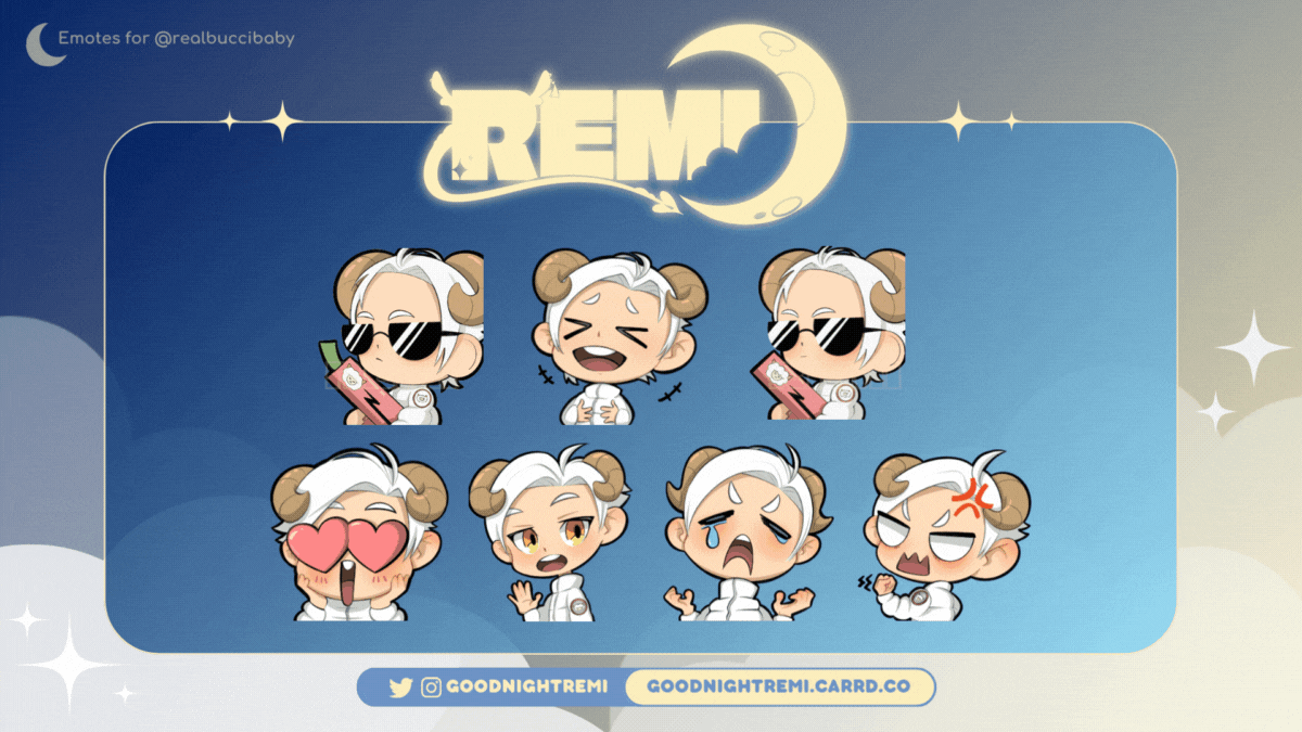 @realbuccibaby emotes